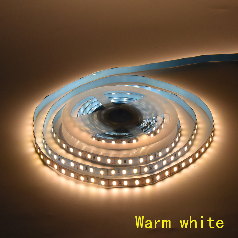 Tira flexible SMD5630, 90 L/M,  5M, IP33, Blanco Cálido