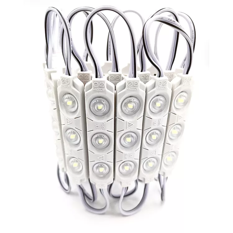 Módulo LED 110V, 3x12835, IP65, Blanco frío, 2W